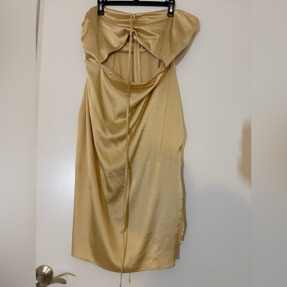 Danielle Bernstein Gold Dress - Picture 3 of 7